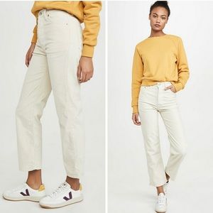 Levi’s Ribcage Straight Corduroy Crop Pants